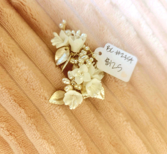 Beatrice Couture Floral Headpiece