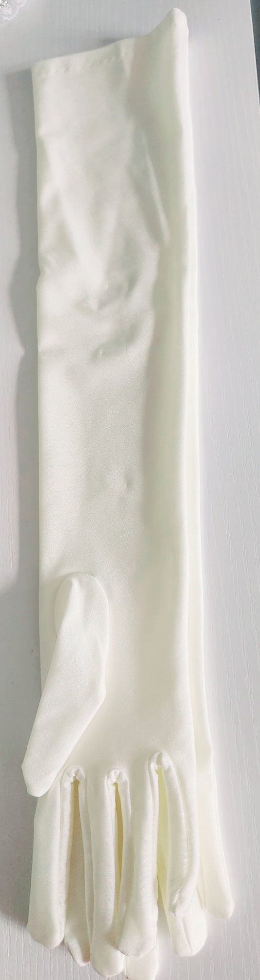 Grace Satin Elbow Length Glove