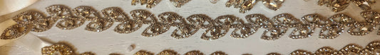 Beactrice Couture Leaf Sash