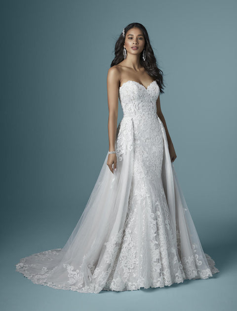 Maggie Sottero Kaysen (with overskirt)