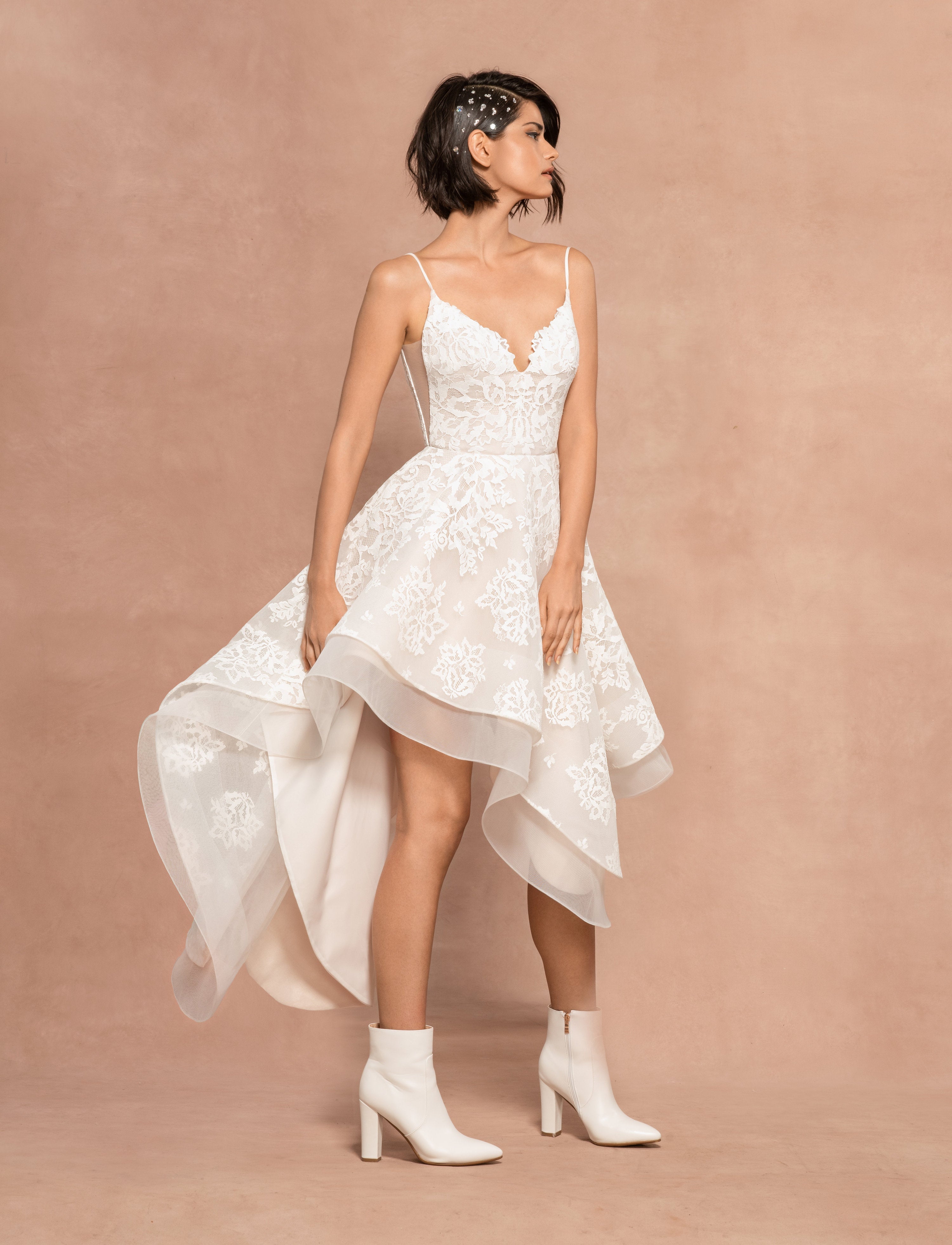 Hayley Paige Short Wedding Dress